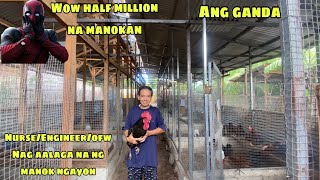 HALF MILLION NA MANOKAN ATING SILIPIN | ENGINEER/NURSE/OFW NAG AALAGA NA NG MANOK NGAYON