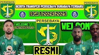 UPDET RESMI‼️ BERITA TRANSFER PERSEBAYA 2024/25 - WELCOME JONATHAN BUSTOS - KABAR PERSEBAYA SURABAYA