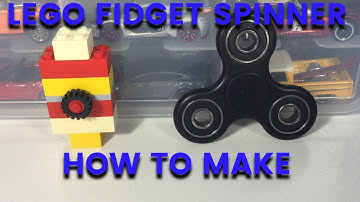 How To Make A Lego Fidget Spinner (super easy)