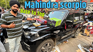 😱🔥Full Modified Scorpio Classic S11❤🔥Loud Audio Setup in Scorpio  s11 # Scorpio form Rajasthan 🎉