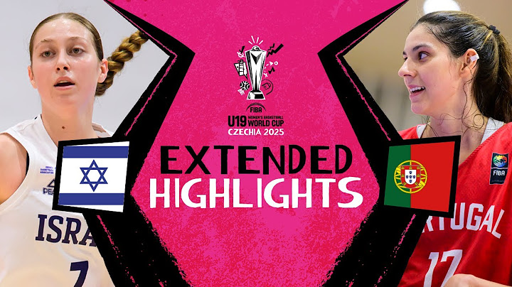 Israel 🇮🇱 vs Portugal 🇵🇹 | Highlights | FIBA U19 Women's Basketball World Cup 2025