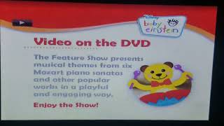 baby einstein baby mozart discovery kit 2010 dvd menu walk-through