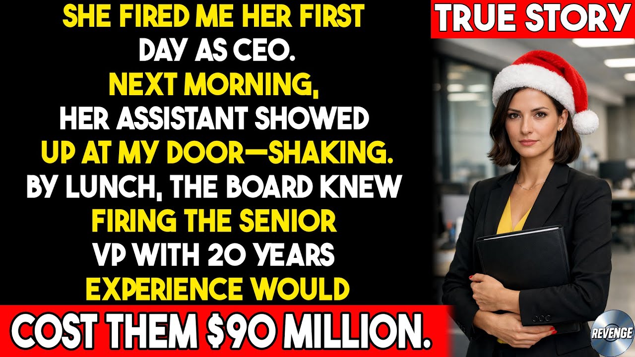 Она уволила меня на глазах у всех. Через 24 часа ко мне домой пришла её помощница.