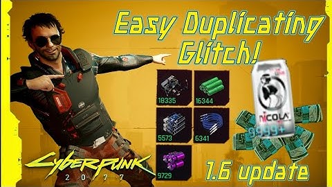 Easy way to duplicate stackable items in Cyberpunk 2077 - 1.6 update