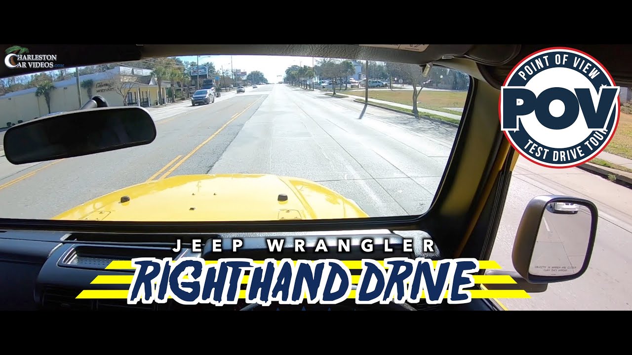 POV RIDE | What It's Like Driving on the Opposite Side - 2006 Jeep Wrangler  Sport  ( RHD TJ ) - YouTube