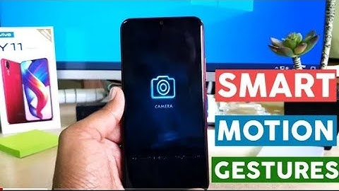How to set smart motion or screen off gestures in vivo y11  @vr_official3976
