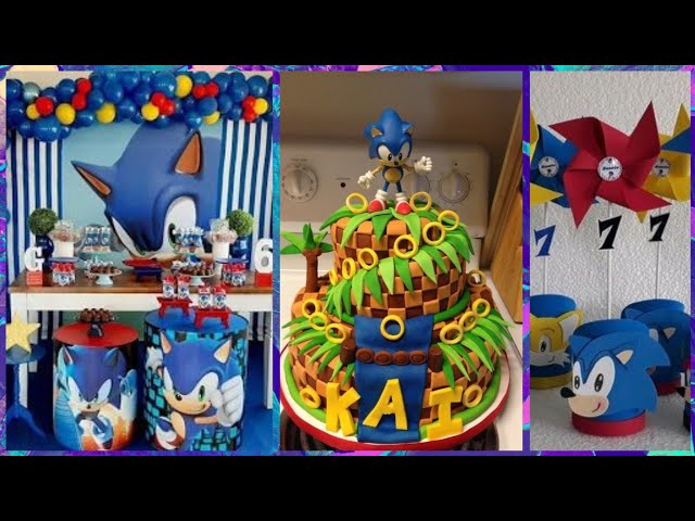 11 ideias de Sonic  aniversário do sonic, fantasias, festa sonic