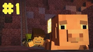 Minecraft : Story mode - Episode 2 - Walkthrough (Female Jesse / Redstonia choice)