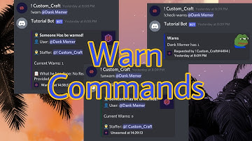 Warn Commands | BDFD #4