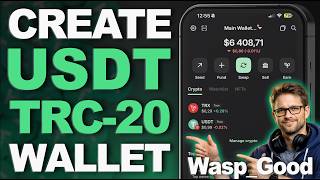 How Create USDT Wallet / How Send or Receive USDT / TRC20 TRX Tron Network