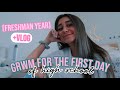 GRWM: first day of school   vlog (freshman year)