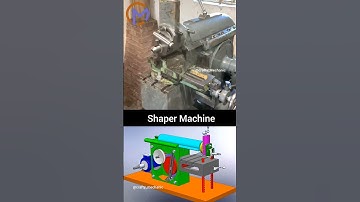 How shaper machine works? | Quick return mechanism 🔥 #solidworks #simulation #solidworks #mechanical