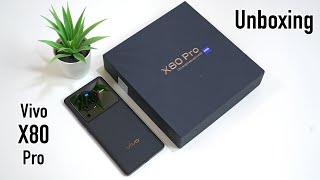 Vivo X80 Pro Unboxing | Cosmic Black