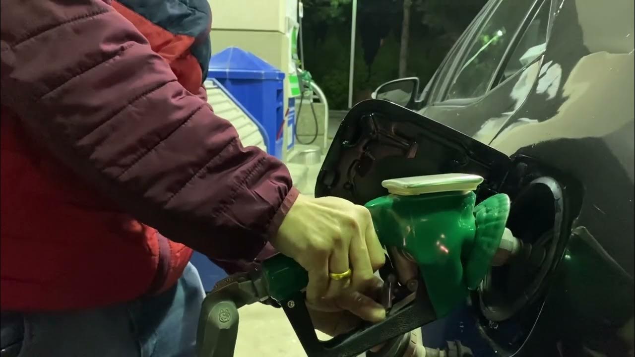 How to fill gas in a self service gas station? YouTube