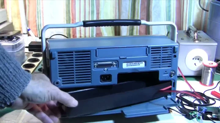 Tektronix TDS Oscilloscope Battery Fix