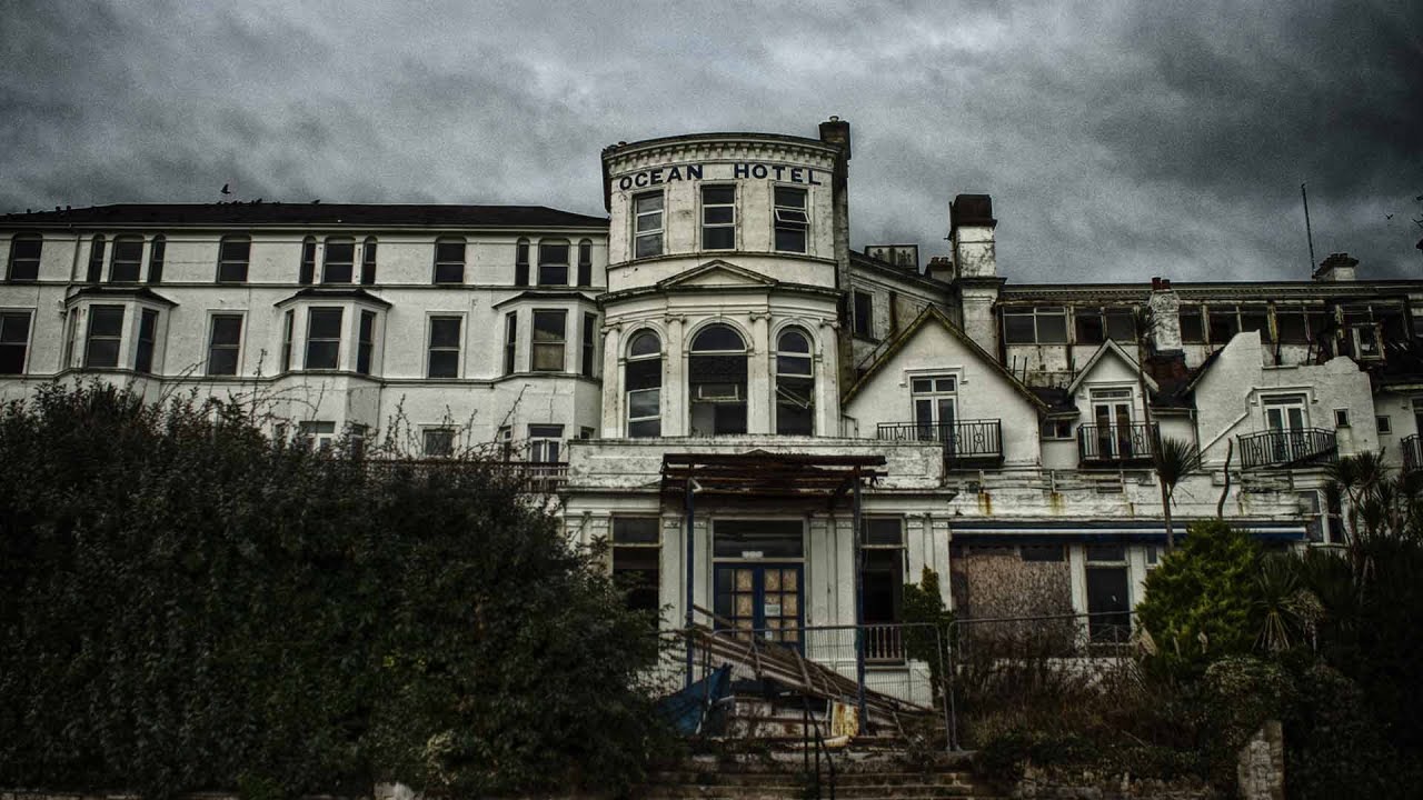 ОГРОМНЫЙ заброшенный отель на 96 спален в океане — URBEX, остров Уайт