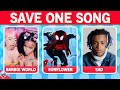 Save one song  most popular songs ever  tiktok singers rappers songs  music quiz