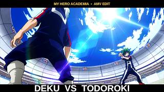 DEKU vs TODOROKI「AMV」- Rise Up | My Hero Academia
