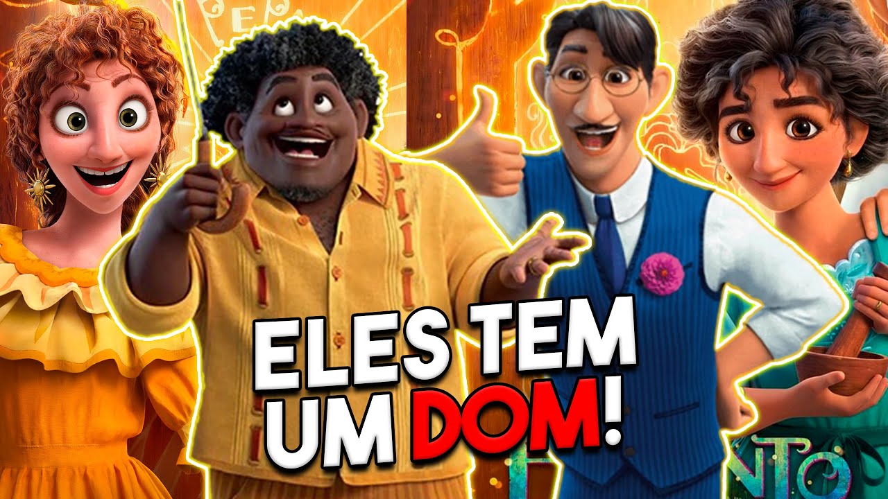 AGUSTÍN e FÉLIX TEM UM DOM NO UNIVERSO DE ENCANTO E VOCÊ NÃO PERCEBEU