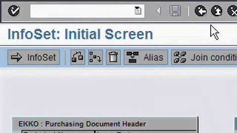 How to Create an InfoSet (SAP Query) - Blogdefloren