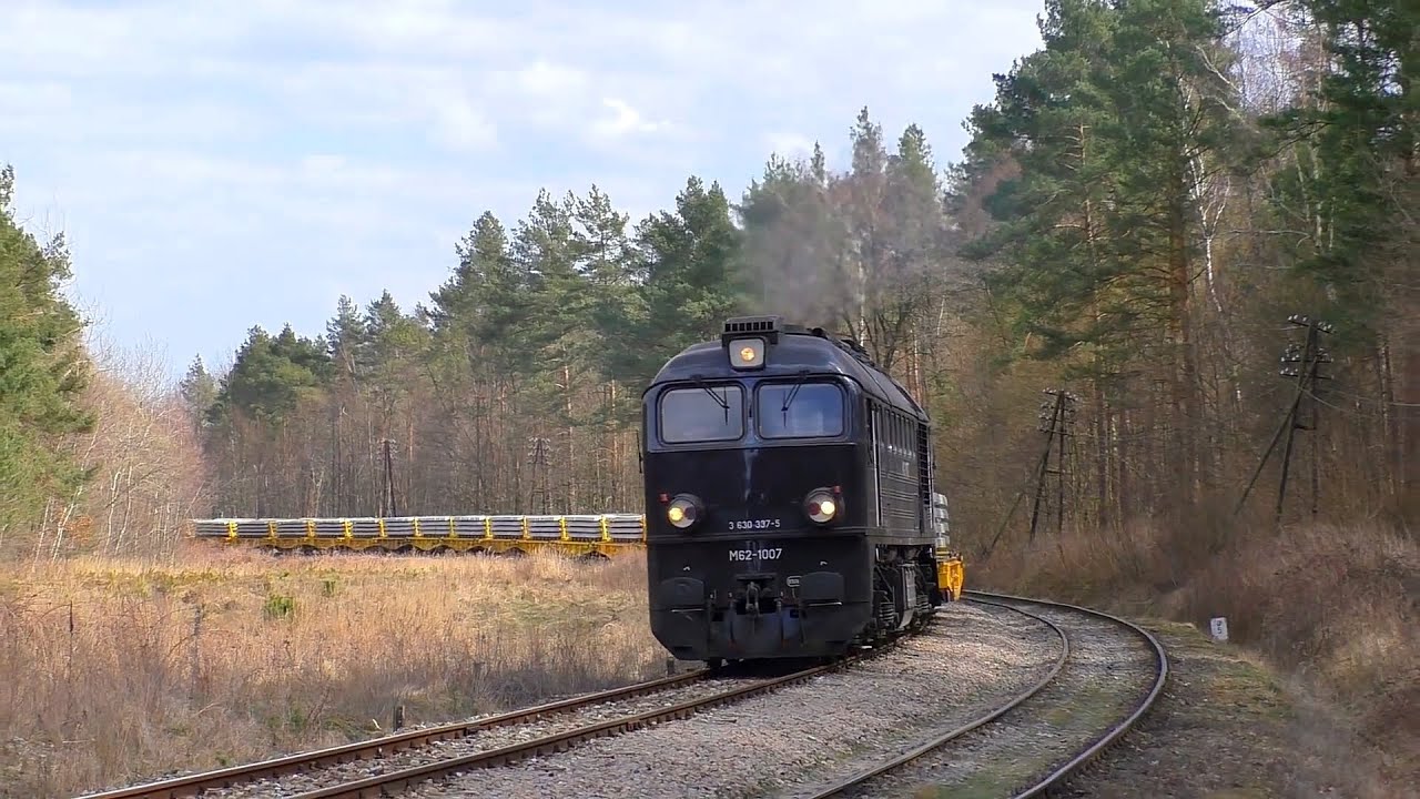 M62-1007 wjeżdża do Werchraty