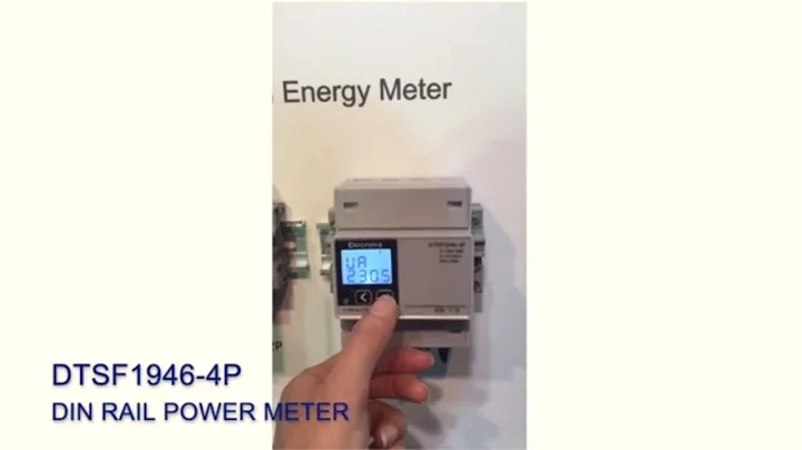 DTSF1946-4P MID3 Phase TOU Din Rail Power Meter Use Guide ELECNOVA/SFERE ELECTRIC
