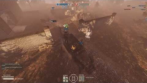 Heroes &  Generals When your only vehicle is a stuck apc.