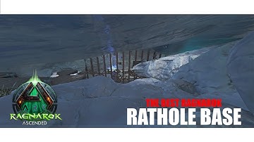 Ragnarok OP Crouch Rathole Build and Defense TIPS - ARK Survival Ascended