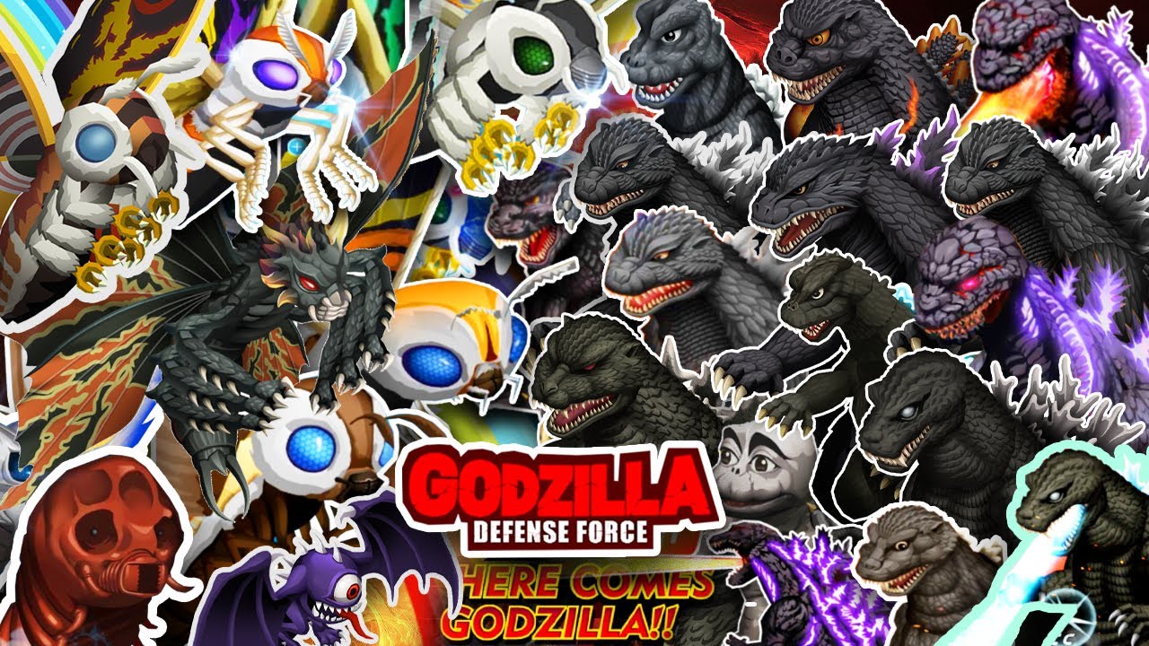 All godzilla vs Mothra battles in Godzilla Defense Force ゴジラ