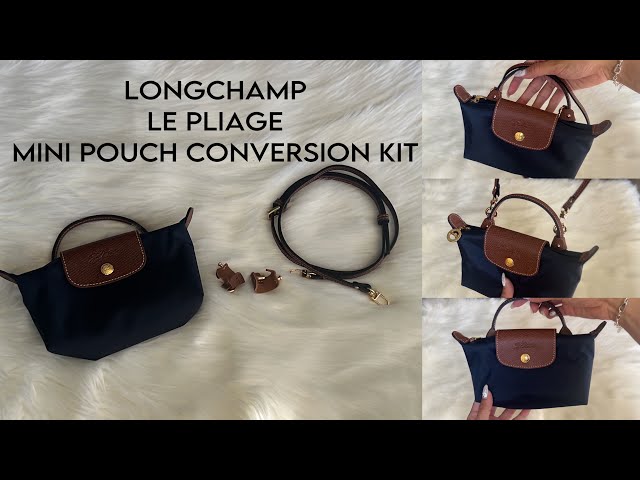 Unboxing Longchamp Le Pliage mini pouch Aesthetic