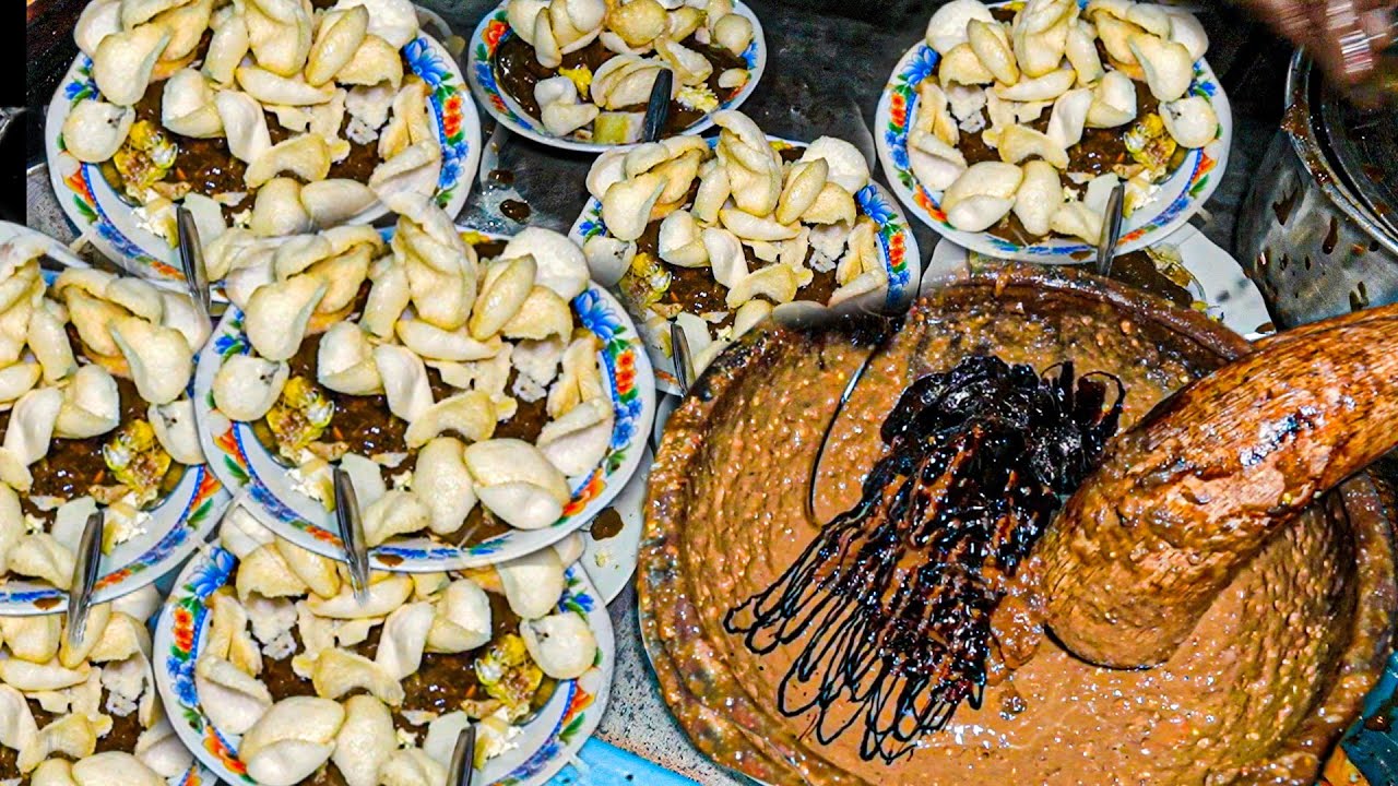 CARA BUATNYA MESIN KALAH CEPAT!!! PORSINYA BRUTAL BISA BUAT 2 ORANG!!! Tahu Tek Telur Cak Ambon