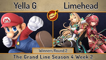 GL S4W2 | Yella G (Mario) vs Limehead (Pyra Mythra) | Winners Round 2 | SSBU Ultimate Tournament