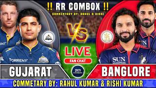 🔴Live: Royal Challengers Bengaluru vs Gujarat Titans, 34th Match | RCB vs GT | Live Match Today |