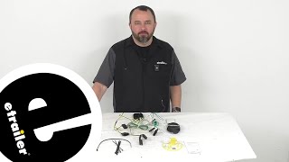 Review of CURT Custom Fit Vehicle Wiring - T Connector Vehicle Wiring Harness 4 Pole Flat - C74RJ