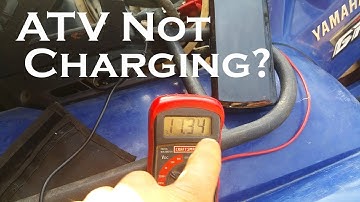 ATV Not Charging? Watch This Before Buying Parts!