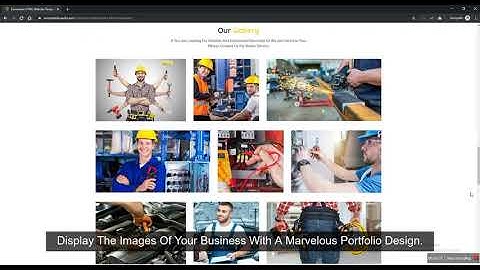 Electrician HTML Template