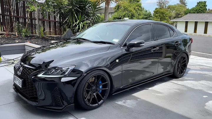 Lexus IS350 4IS bumper conversion