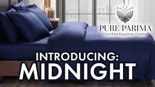 Introducing Midnight | The Best Egyptian Cotton Sheets on the Market -Cosmopolitan  | Pure Parima