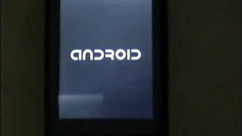 Android running on HTC TyTN 2 (Kaiser, V1615, MDA Vario III)