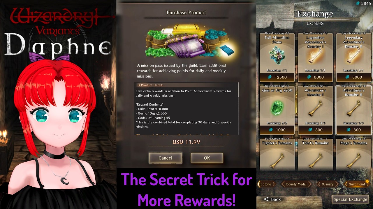 ウィザードリィアイテム事典 New Mission Pass is Here! How to Maximize Rewards — Wizardry