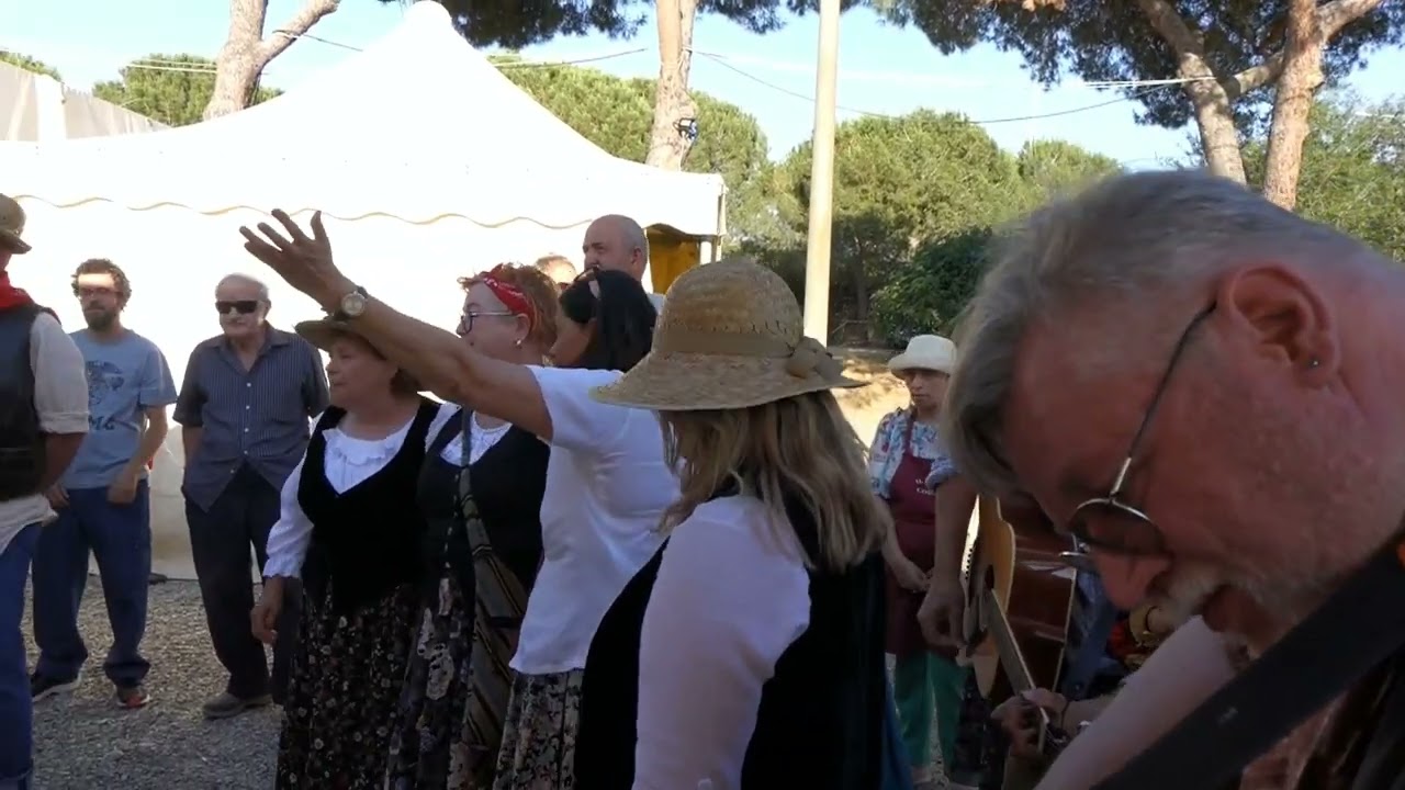 19 giu 2022 Canti Popolari Toscani - I Maggiaioli di Barberino Mugello alla Festa a Spadino 2022