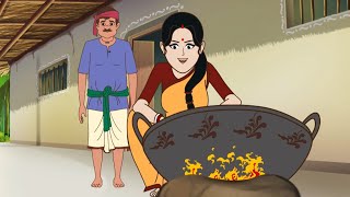 गरीब के घर अमीर का खाना | हिंदी कहानिया | Garib Ke Ghar Amer Ka Khana | magical moral story in Hindi screenshot 4