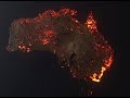 Австралия в огне! Бушующие в Австралии лесные пожары уже видны из космоса и засняты спутником.