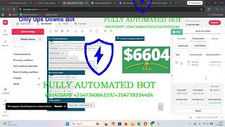 Trading using Only Ups Downs Bot#bottrading
