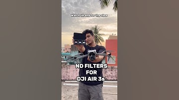 ND Filters Explained – DJI Air 3 #dronetutorial #djidrone #youtubeshorts #djiair3s #ndfilter #drone