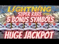 🎉 SUPER RARE 5 BONUS SYMBOLS HUGE JACKPOT ON HAPPY LANTERN LIGHTNING LINK SLOT MACHINE COUGHT LIVE