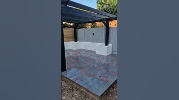 pergola and seating design