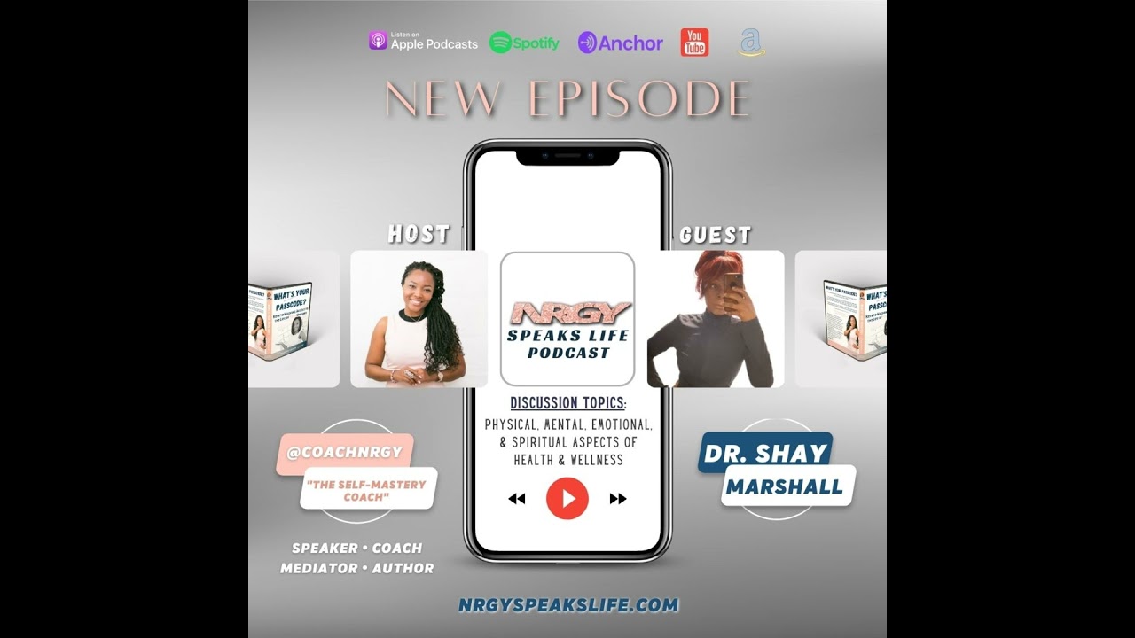 Health & Wellness | Dr. Shay Marshall and Coach Nrgy | Eat2GrowRich