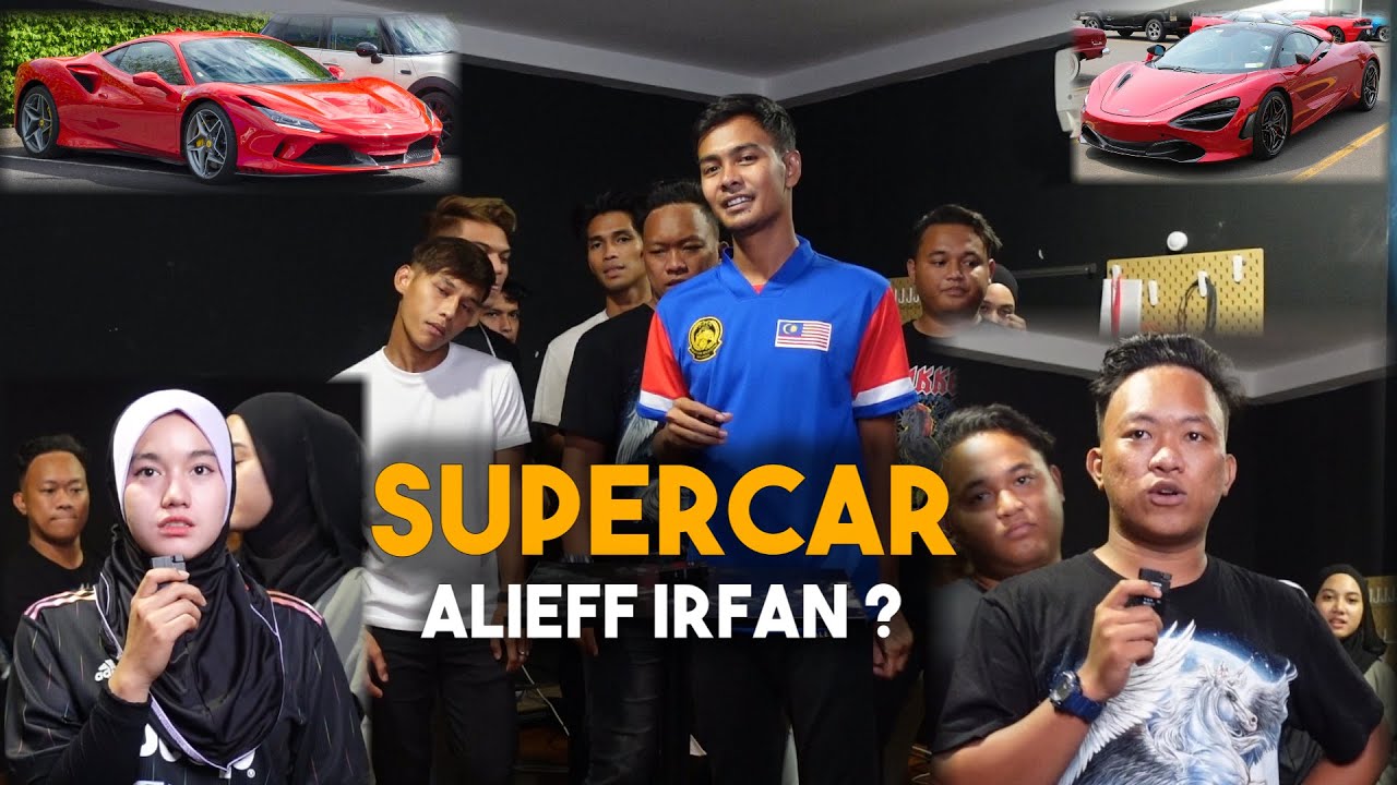 SUPERCAR BARU ALIEFF IRFAN ??? ESOK DAH SAMPAI...