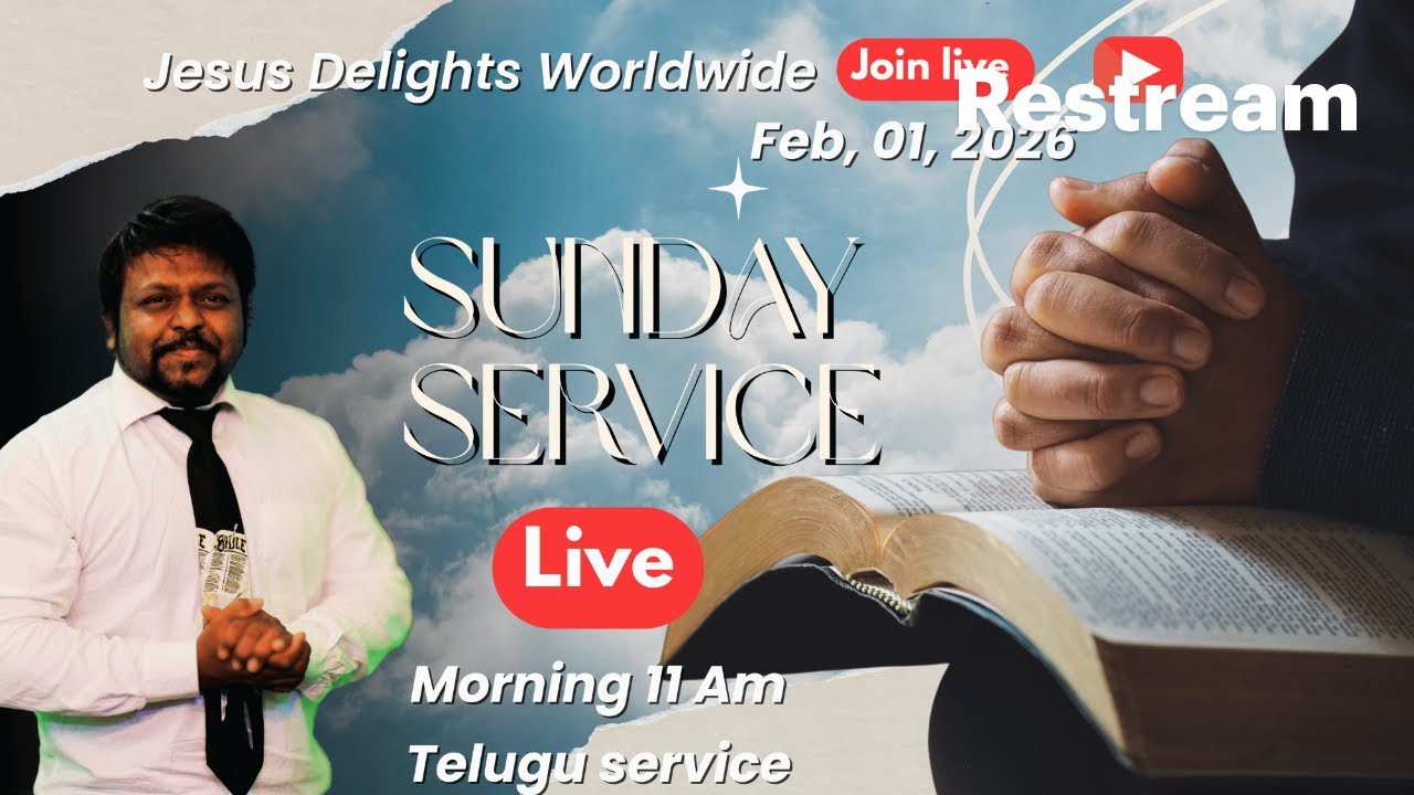 Telugu Service | Walking In The Divine Favor Of God | 